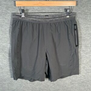 Ten Thousand Shorts Mens M Gray 7" The Session Short Lined Training Gym NEW NWOT